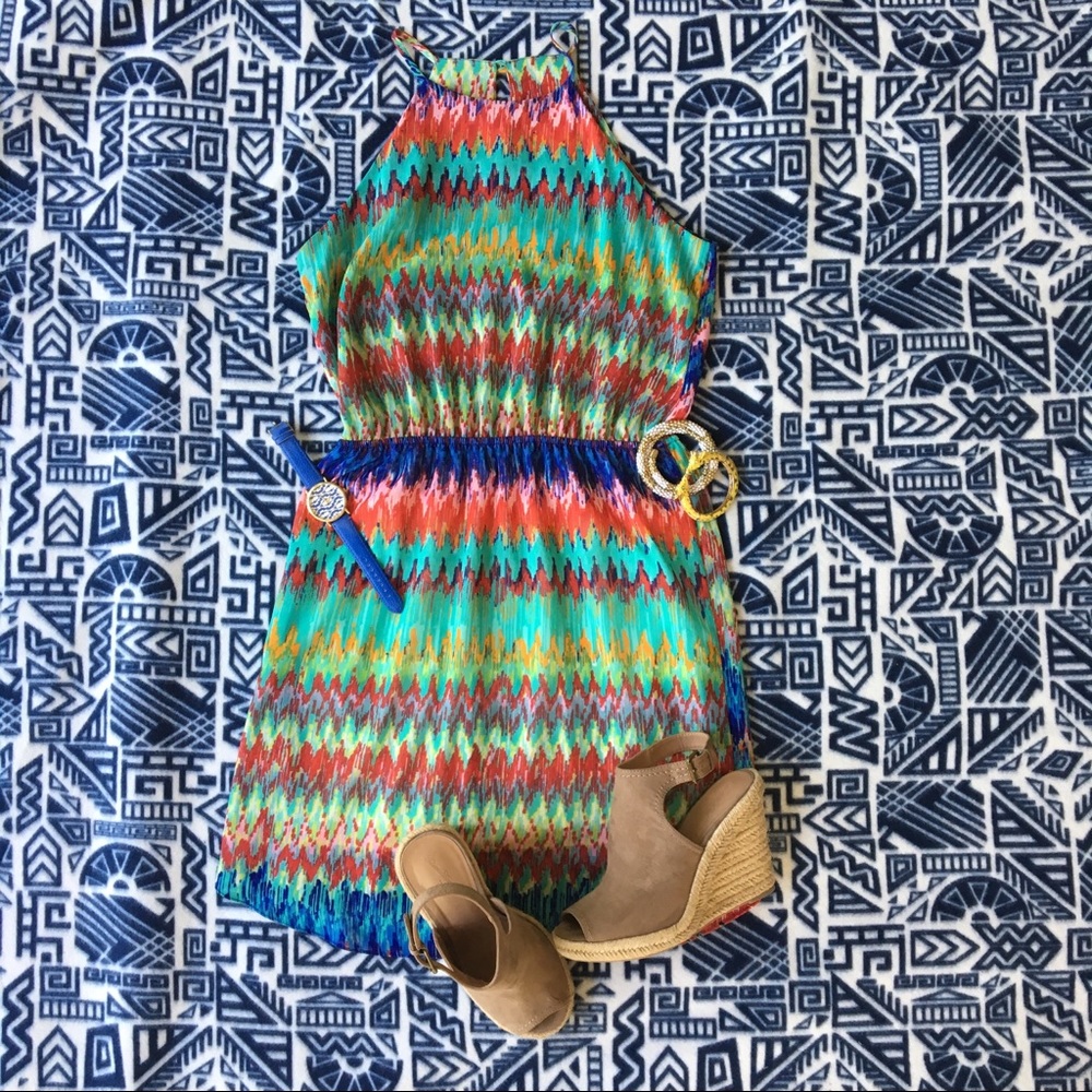 Multi colored dress